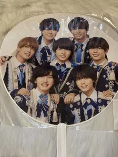 なにわ男子 集合 ジャンボうちわ