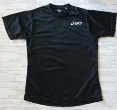 アシックス×「ぱわふる」文字入り黒半袖