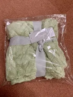 HOME COLLECTION グリーンラップブランケット　ひざ掛け