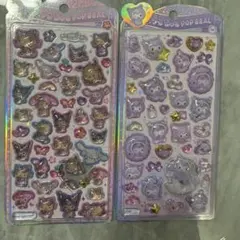 正規　うるちゅるポップシール　日焼けサンリオキャラクターズ　クロミベビー　セット