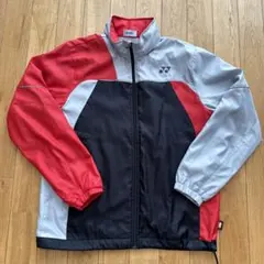 YONEX バドミントン、テニスジャケット M 赤/黒/灰