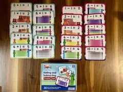 ◾️送料込◾️ナンバーブロックス　足し算引き算カードセットのサムネイル