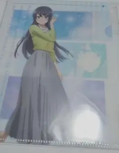 青ブタ 映画 特典 桜島麻衣 b6サイズ クリアファイル