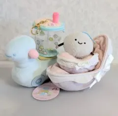 とかげととかげのおかあさん バスケット シーンぬいぐるみ すみっコ
