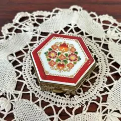 コレクターズヴィンテージ ポートミリオン 蝶番BOX 陶器 苺 イギリス製