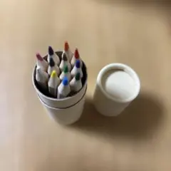 20セット(^^)12色の色鉛筆 紙製ケース付き♪新品未使用品♪