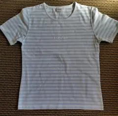 HEAD 水色 ストライプ Tシャツのサムネイル
