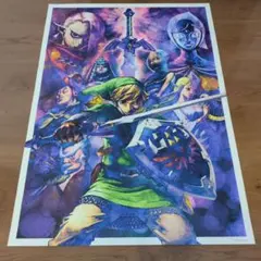 ゼルダの伝説 歴代リンク ポスター - メルカリ