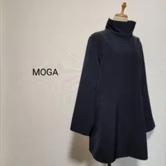 MOGA モガ スタンドカラー シンプルベーシックジャケット コート 2のサムネイル