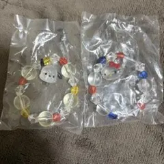 サンリオ ジュエリーブレスレット2 ポチャッコ ハローキティ