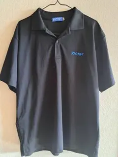 VICTAS 黒 ポロシャツ
