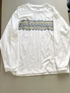 Billabong ビラボン　長袖カットソー ホワイト 白　Tシャツ　ロンTのサムネイル