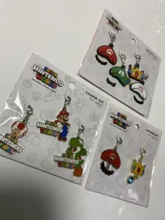 USJ マリオ　任天堂ワールド　チャームセット　3点