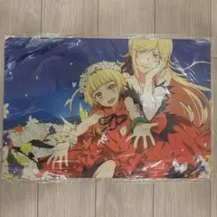 【未開封】クロックワークス　化物語　プレイマット　ウエダハジメ 万能マットコレクションVol.104 物語シリーズ【THE KLOCKWORX