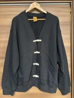 go slow caravan 空紡糸裏毛 チャイナ　カーディガン