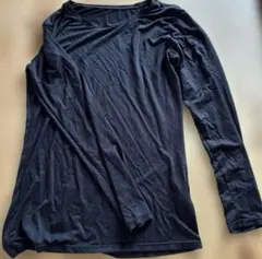 UNIQLO HEATTECH レディースLサイズ洗い替えブラック長袖 トップス