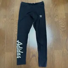 Adidas ブラック レディースレギンス　L