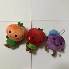 ぷっちょますこっとB C りんご　アップル　キーホルダー　ボールチェーン ぷっちょますこっとB C りんご みかん ぶどう キーホルダー ボール