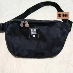 未使用✨MARY QUANT デイジーパッチライト ボディバッグ ブラック