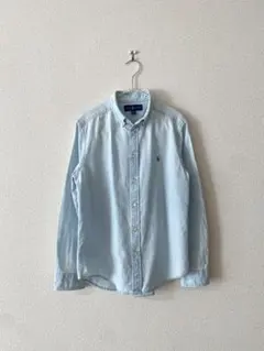 ラルフローレン レディース デニムシャツ シャンブレー 160 S〜M相当