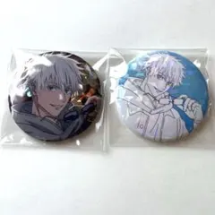 呪術廻戦　マルキューブ　五条悟　缶バッジ　2点