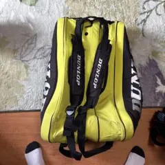 DUNLOP KONTROL ラケットバッグ イエロー/ブラック12本入り