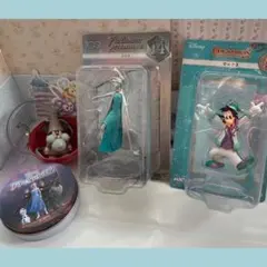 ✿リルリンリン2025 カプセルトイ ✿エルサ・グーフィー オーナメント