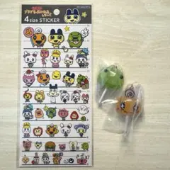たまごっち　4size STICKER カラフルキャンディーチャーム