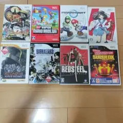 wiiソフト 8本まとめ売り