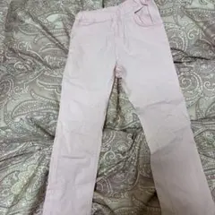 ピンク ハート型ポケット ロングパンツ