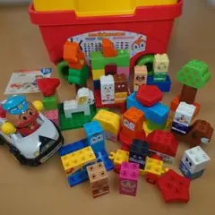 アンパンマン　ブロック　おしゃべりパトカー