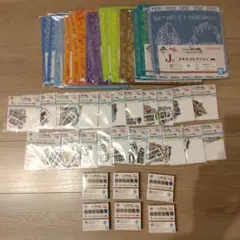 一番くじ　ジョジョの奇妙な冒険　I賞　J賞　K賞　下位賞まとめ売りセット