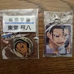 弱虫ペダル東堂尽八　根付け&バッジ　２点セット