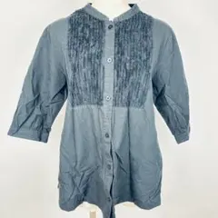 【0359】LOWRYS FARM ブラウス L 黒