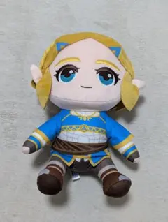 ｓ未使用 ゼルダの伝説 ティアーズオブザキングダム Lぬいぐるみ“ゼルダ”