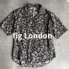 美品✨fig London odile blouse オディール　花柄　開襟のサムネイル
