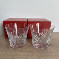 【美品・未使用】Baccarat バカラ ロックグラス ペア 2024 2025