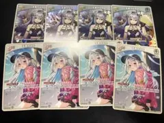 天音かなた　漆黒の翼　2nd 4枚　おでかけかなた4枚　ホロカ