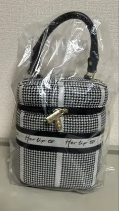 新品未開封 herlipto Jacquard Vanity Bag