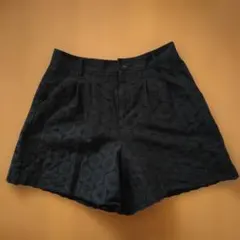 KUMIKYOKU　ショートパンツ　ブラック　2