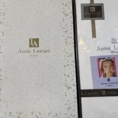 未使用 Anna Lascari アンナ・ラスカリ ミラノ 綿シーツ 高級寝具