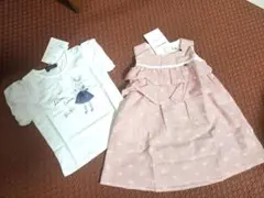 ベベ　BeBe　ワンピース　Tシャツ