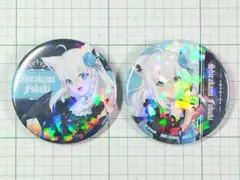 白上フブキ(ホログラム) 缶バッジセット 一番くじ Villain Style