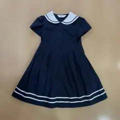 CHOPIN deux紺色ワンピース