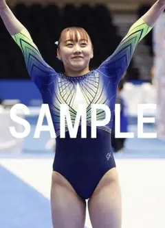 【11/24終売】0114 宮田笙子　女子体操　2L版写真　5枚セット