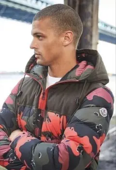 極上★国内正規モンクレール EYMERIC カモフラ 迷彩 ダウンジャケット L