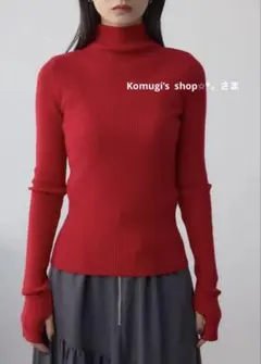 【専用】AZUL BY MOUSSYサムホールリブニットトップス