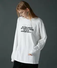 6(ROKU)＞フォト プリント ロングスリーブ Tシャツ LIP - メルカリ