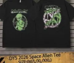 Space Alien エイリアン Tシャツ BONEZ SHADOWS DYS - メルカリ