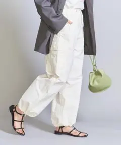 【BEAUTY&YOUTH】ナイロンコットンカーゴパンツ